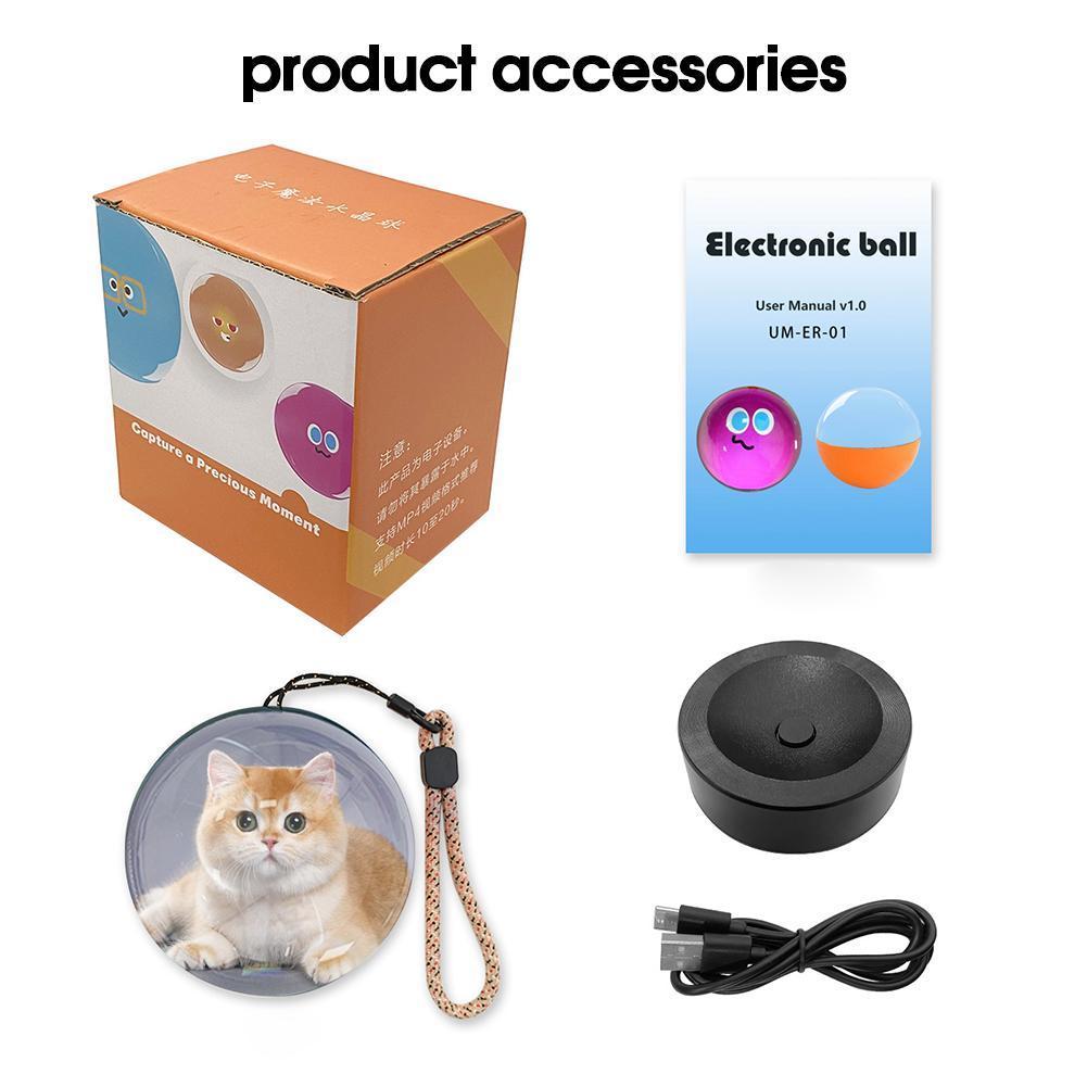 Diy Electronics Videos - 3D Sihirli Kristal Top Video Oynatıcı