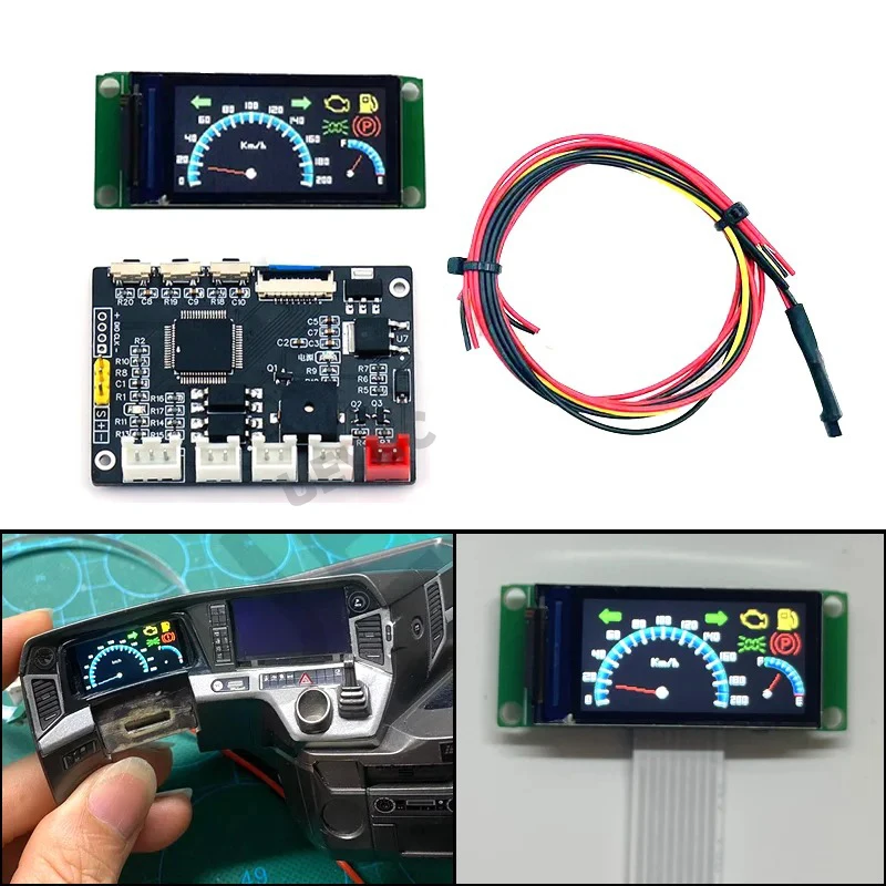 Diy Electronics For Kids - Model Simülasyon Elektronik Ekran 1/10 RC