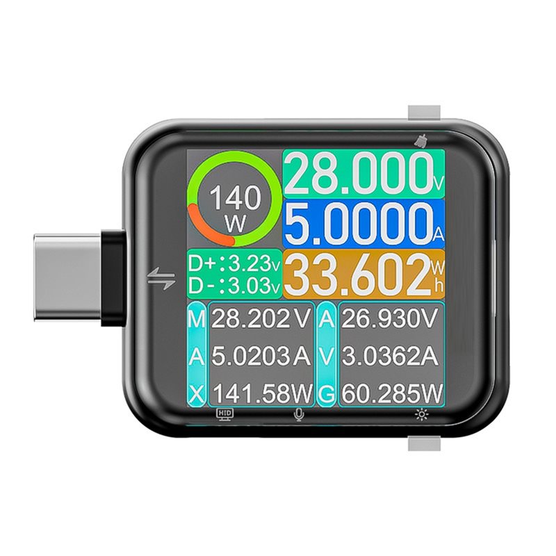 Logic Analyzer Usb - T3 USB-C Test Cihazı Dijital Gerilim