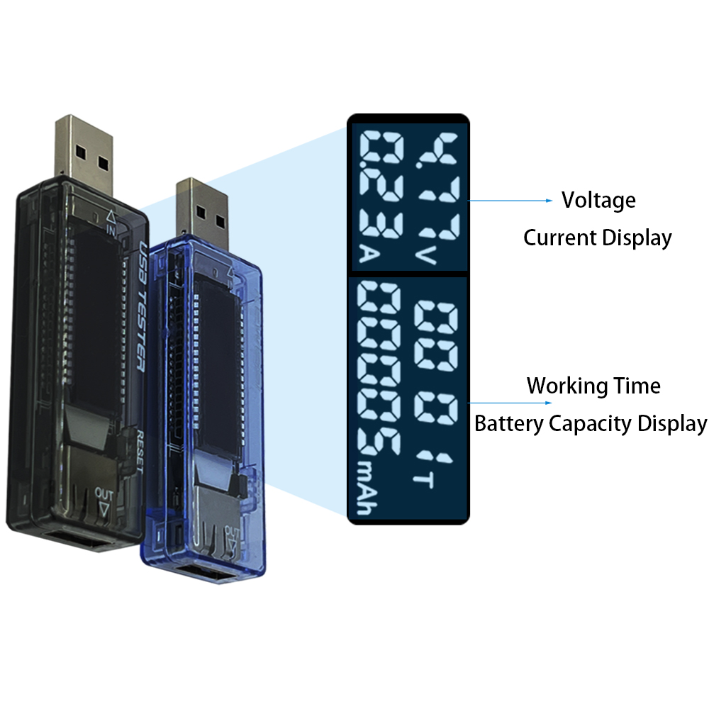 Logic Analyzer Usb - 1-10 ADET KWSV20 V21 Voltmetre, Akım