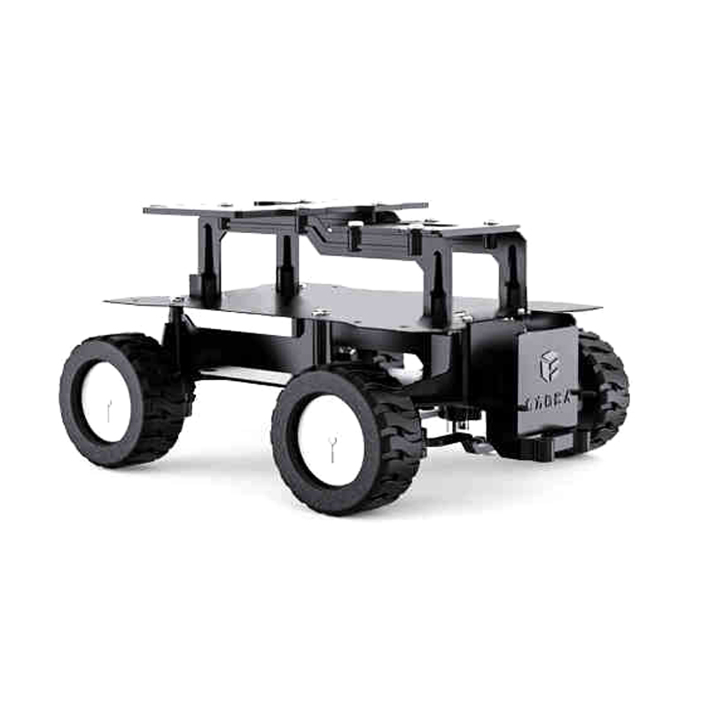 Diy Robot Electronics Kit - Akrilik 4WD Robot Araba Motoru Ackerman