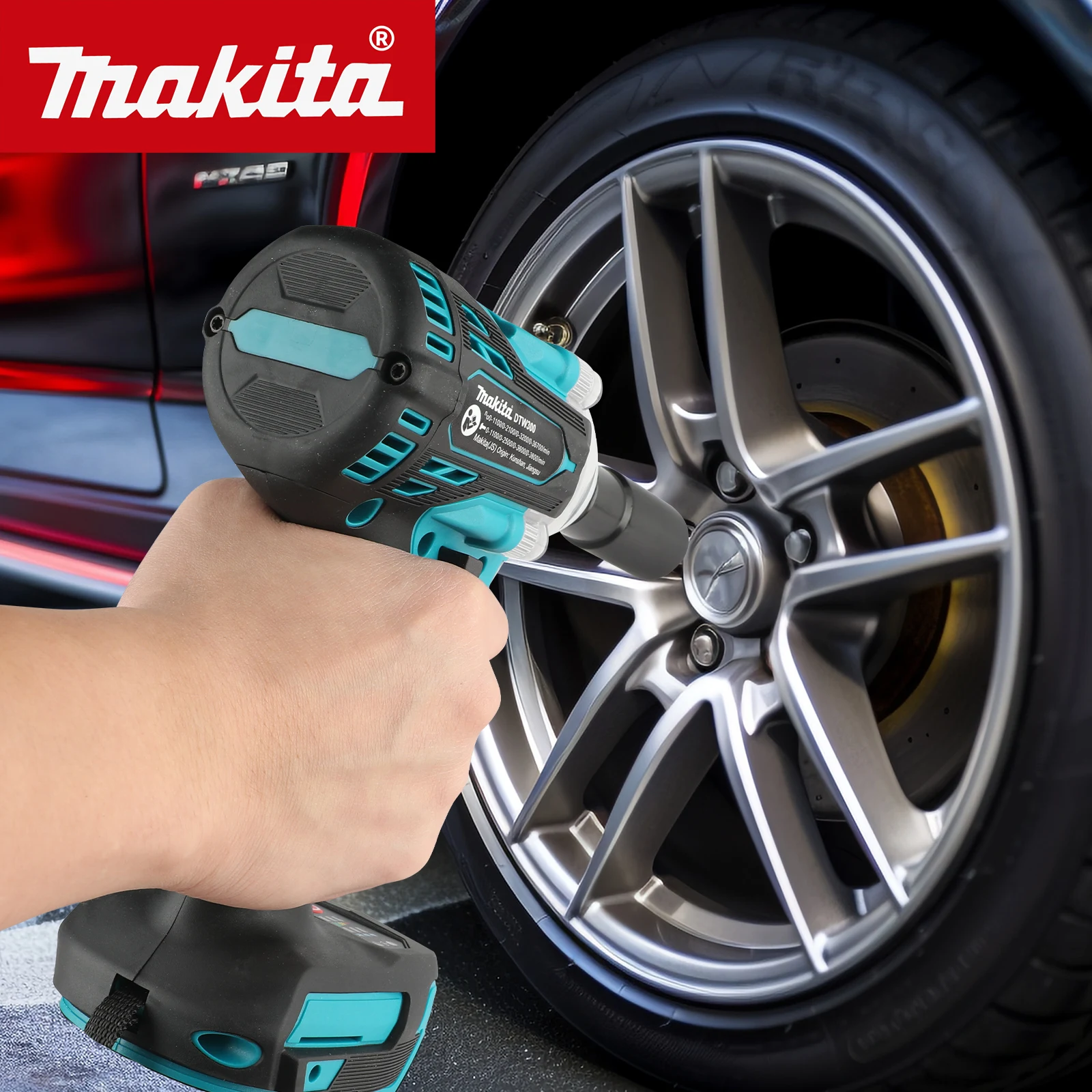 Makita Drill Dtw300 - MAKITA DTW300Z Fırçasız lityum pil darbeli