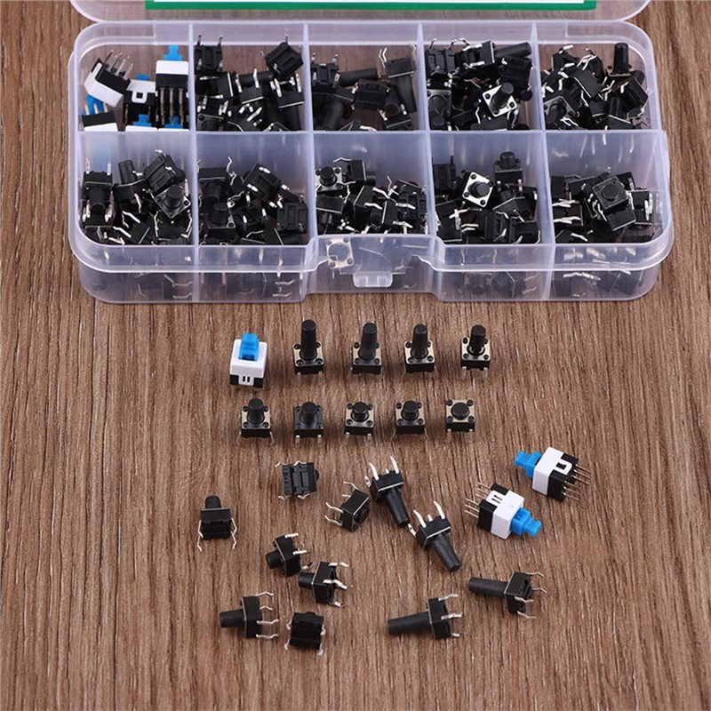 Diy Electronic Components - DT17 Dokunsal Buton Anahtarı Kiti 180
