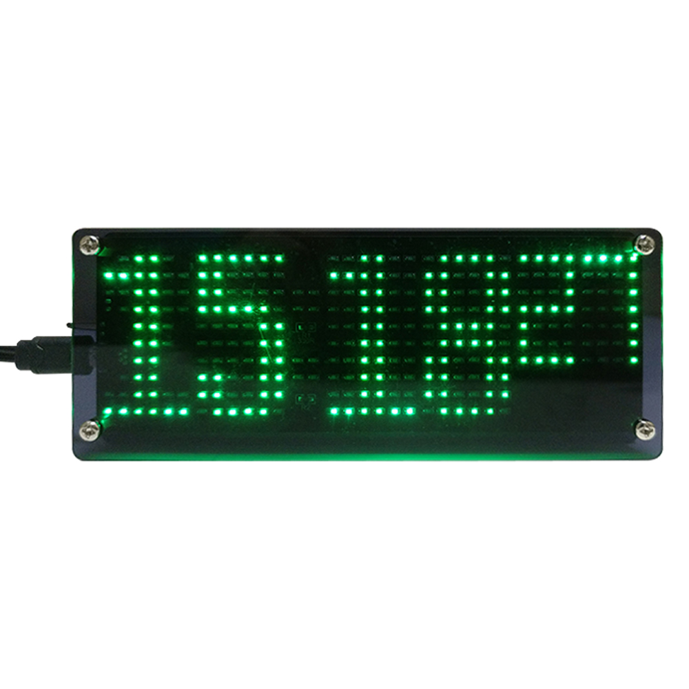 Diy Electronics For Kids - DIY Dijital Nokta Vuruşlu Saat Elektronik