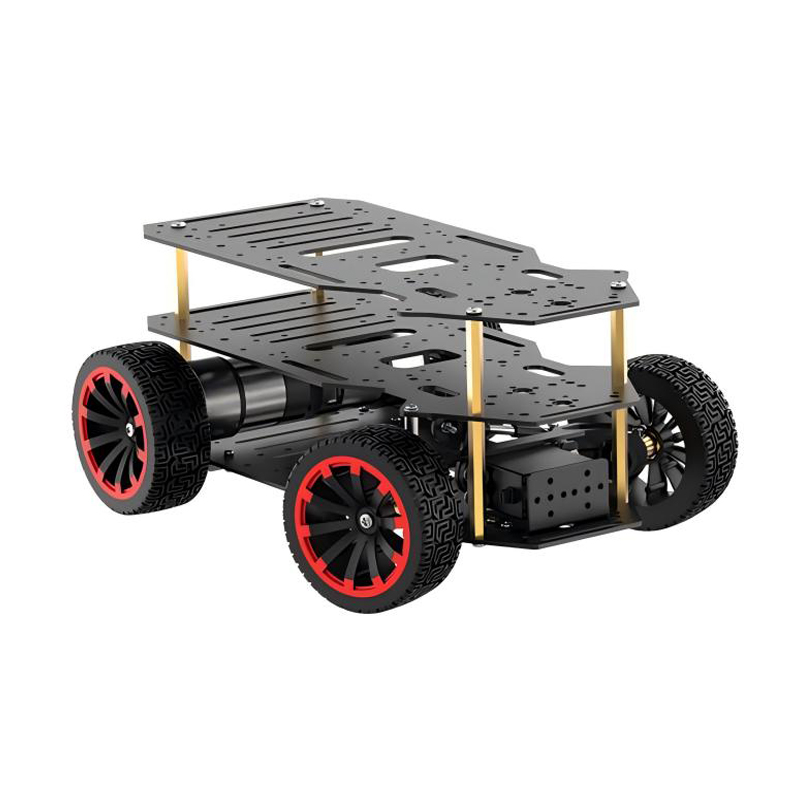 Diy Robot Electronics Kit - 5 KG Yük 4WD Robot Araba