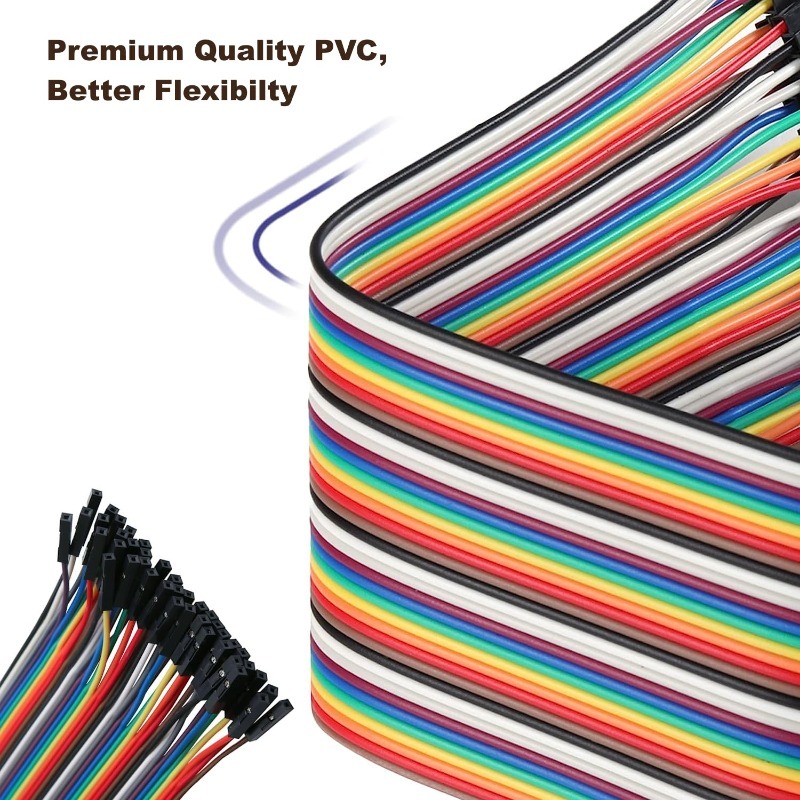 40Pin Dupont Kablo Şerit Jumpe - Diy Electronics Breadboard incelemesi ve fiyatı