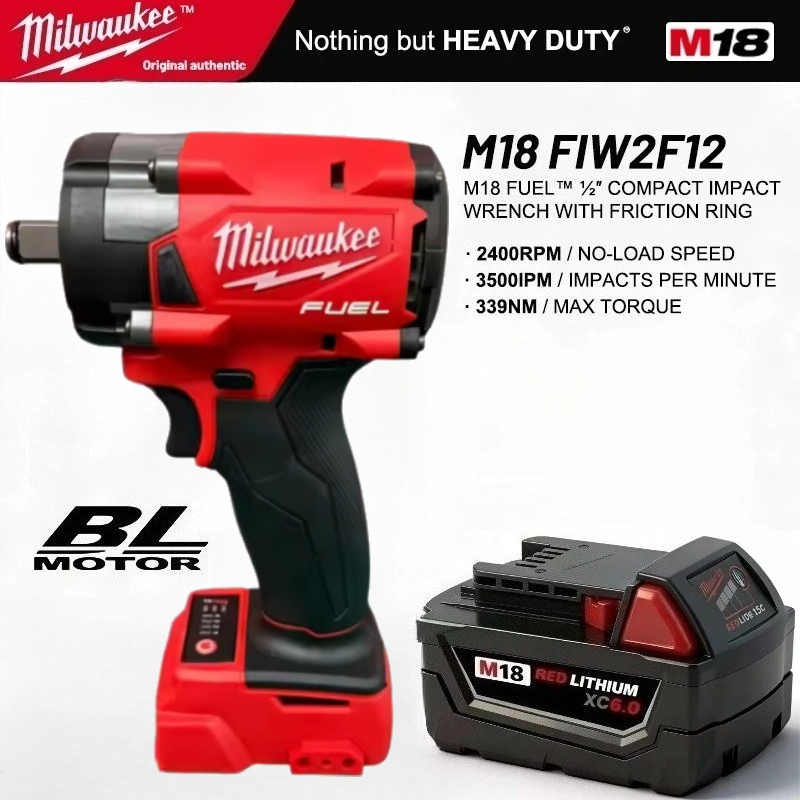 Milwaukee FIW212 M18 FUEL 1/2  - Milwaukee Drill M18 Fuel incelemesi ve fiyatı