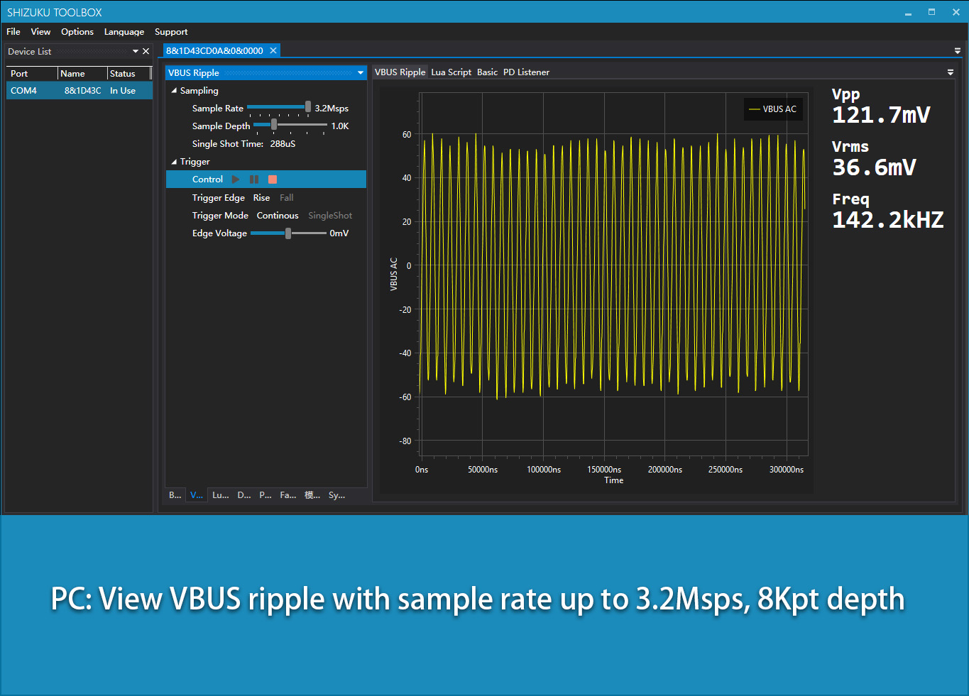 USB 3.1 Güç Ölçer Test Cihazı  - Logic Analyzer Usb incelemesi ve fiyatı