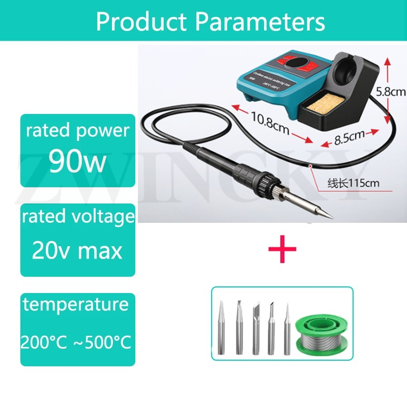 Akülü havya istasyonu aracı Ma - Soldering Iron Kit incelemesi ve fiyatı