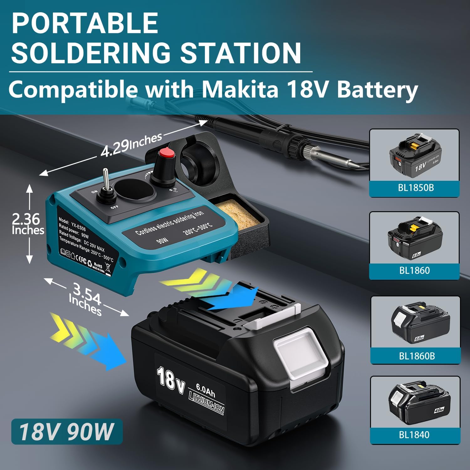 Makita 18V LXT Pil Sıcaklığı 2 - Diy Electronics Storage incelemesi ve fiyatı