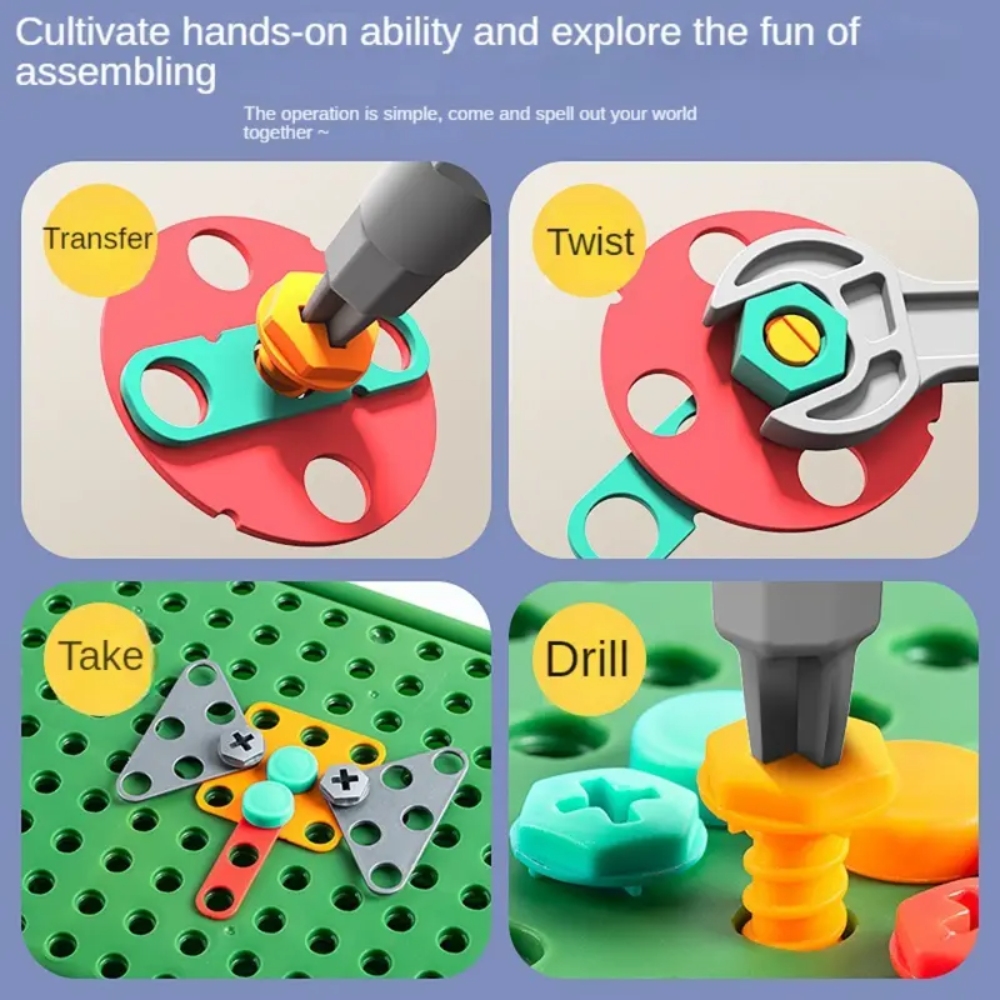 450 Adet Çocuk STEM Matkap Set - Diy Electronics For Kids incelemesi ve fiyatı