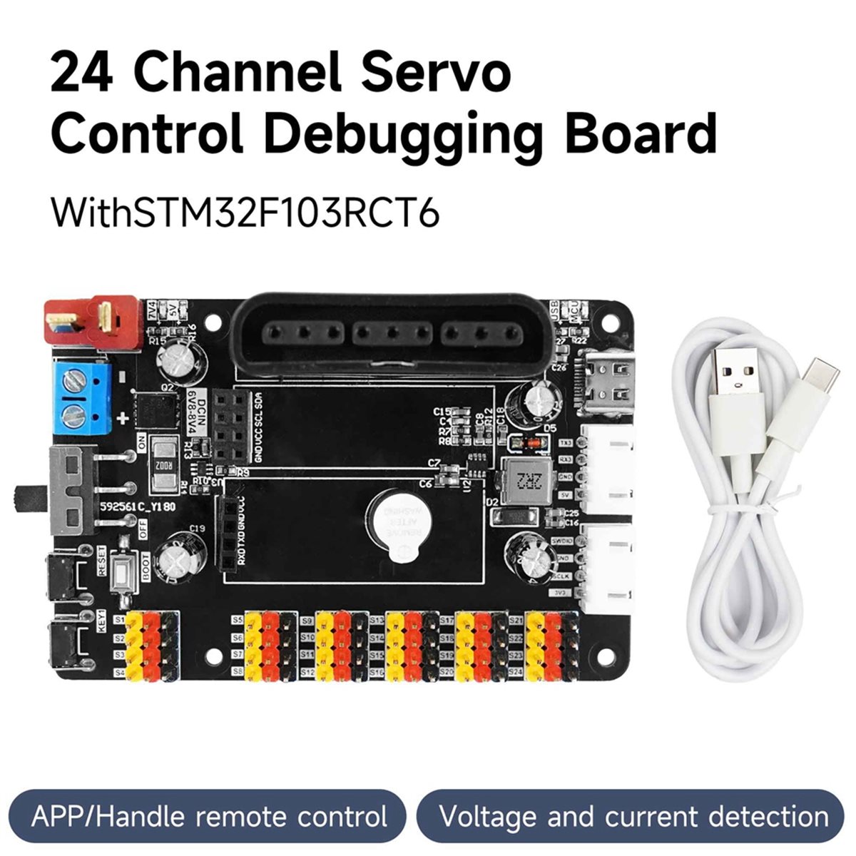 DT700 STOCK-24 Kanallı PWM Ser - Diy Robot Electronics Kit incelemesi ve fiyatı
