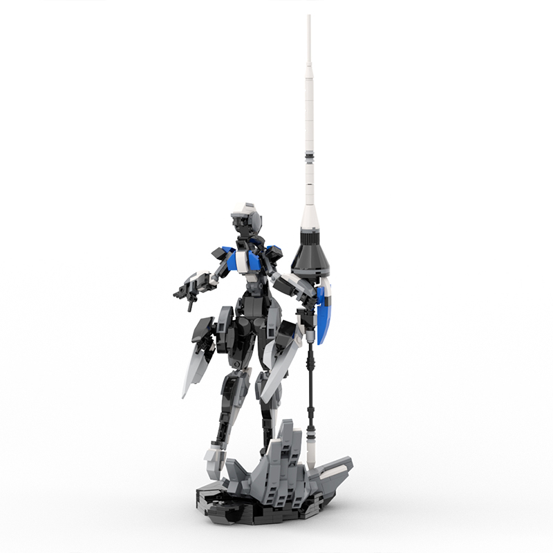 MOC Mech Kadın Robot Lancer Va - Diy Electronics Pdf incelemesi ve fiyatı