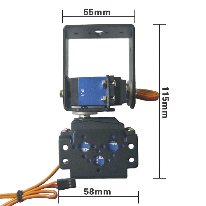 2 DOF Robotik Pan Ve Tilt Serv - Diy Robot Electronics Kit incelemesi ve fiyatı