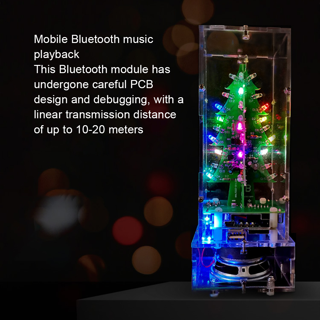 LED renkli noel ağacı DIY seti - Diy Electronics Set incelemesi ve fiyatı