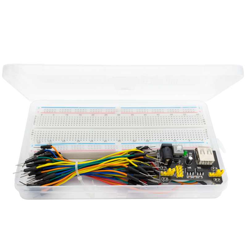 3.3V/5V MB102 Breadboard + MB- - Diy Electronics Breadboard incelemesi ve fiyatı