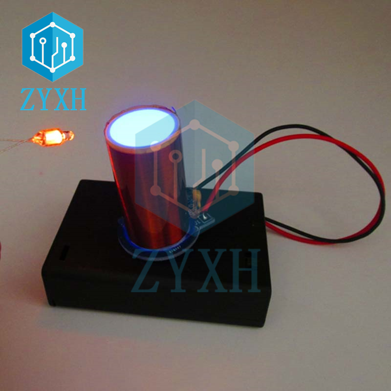 Mini Tesla bobini DIY elektron - Diy Electronics Box incelemesi ve fiyatı