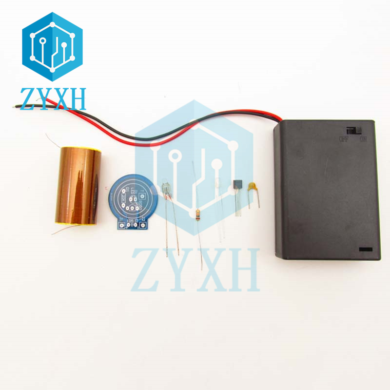 Mini Tesla bobini DIY elektron - Diy Electronics Box incelemesi ve fiyatı