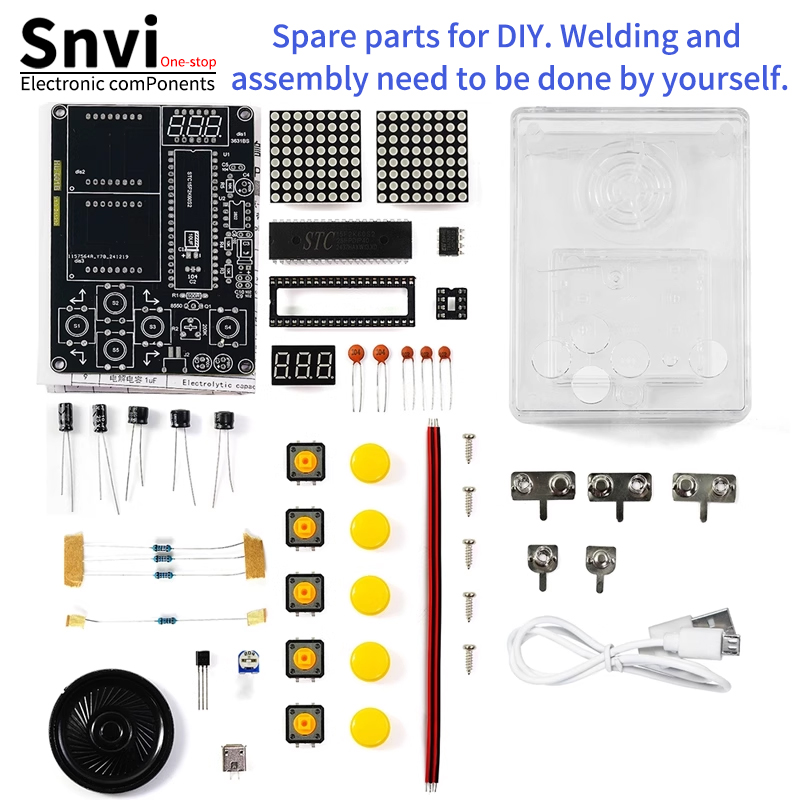 Snvi DIY Piksel Oyun Konsolu K - Diy Electronics For Kids incelemesi ve fiyatı