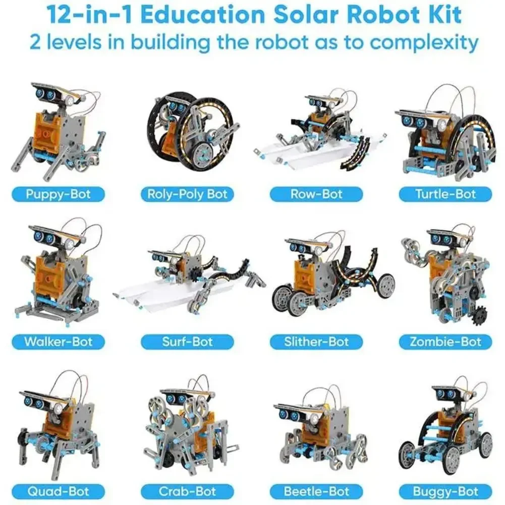 13 in 1 Güneş Enerjili Robot B - Diy Electronics For Kids incelemesi ve fiyatı