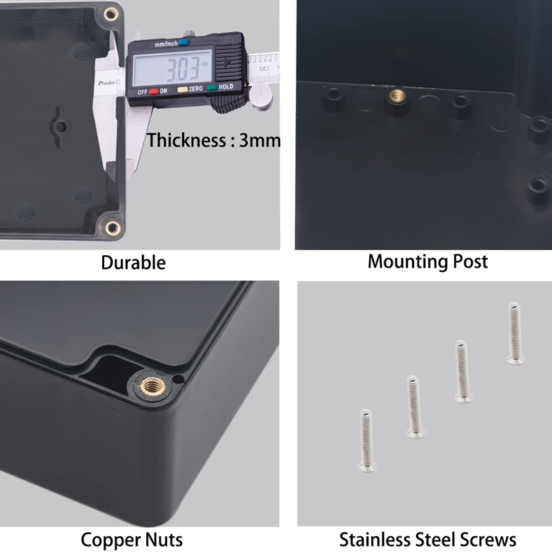 Su geçirmez Bağlantı Kutusu AB - Diy Electronics Box incelemesi ve fiyatı